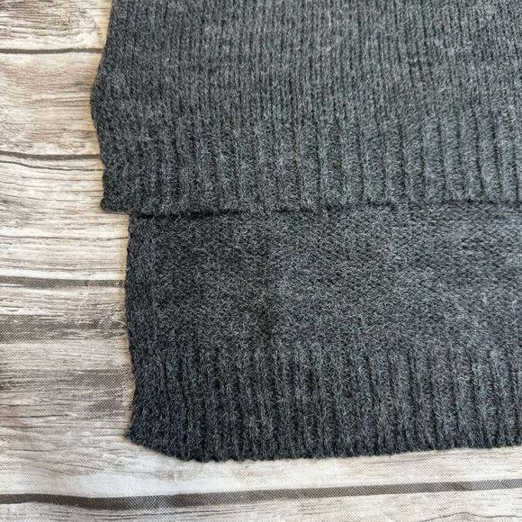 Derek Heart Women's Grey Gray Cowl Neck Sleeveless Hi Low Sweater M Med Medium - Picture 5 of 11